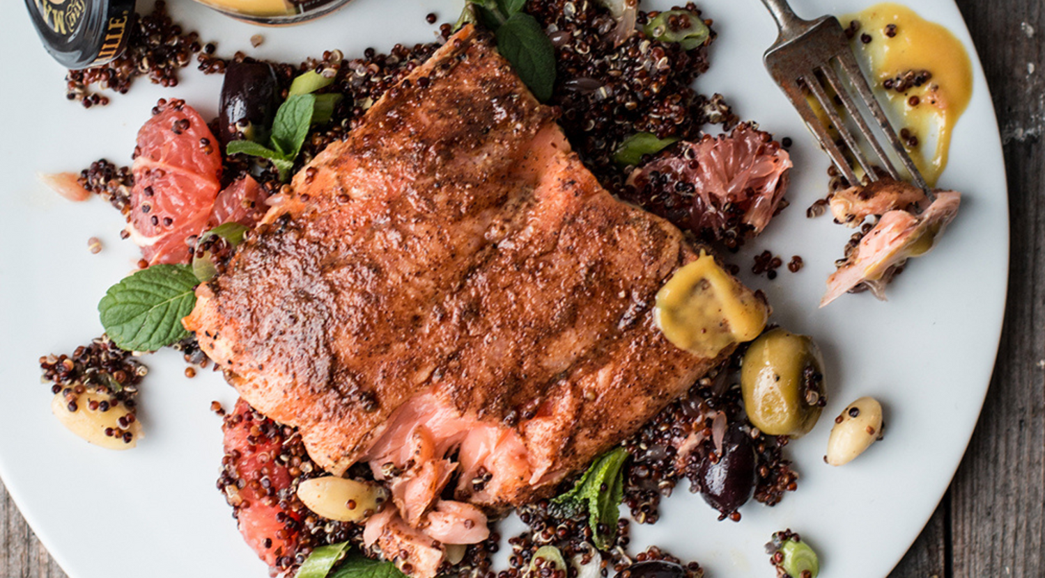 Salmon with Quinoa