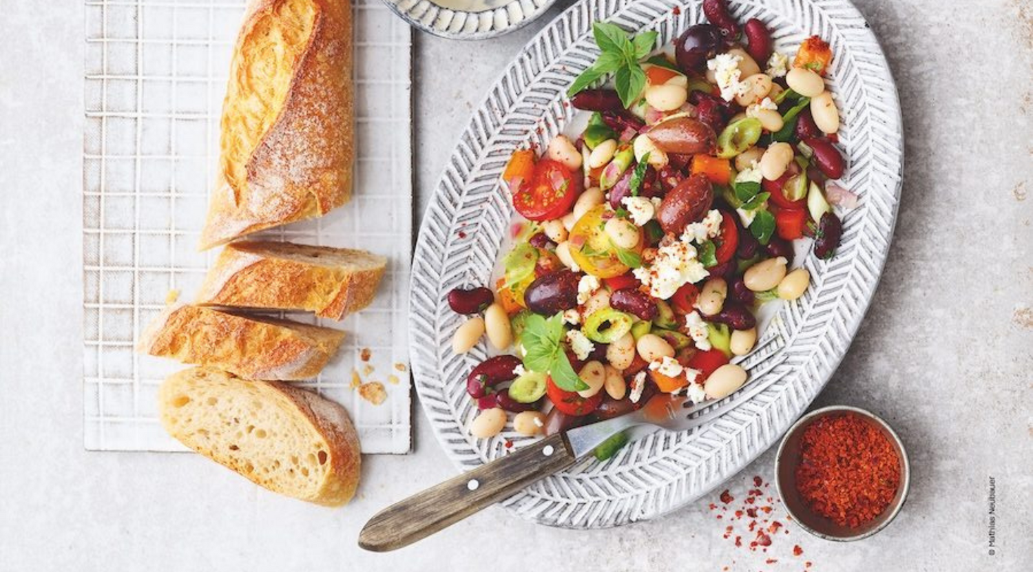 Warm Bean Salad