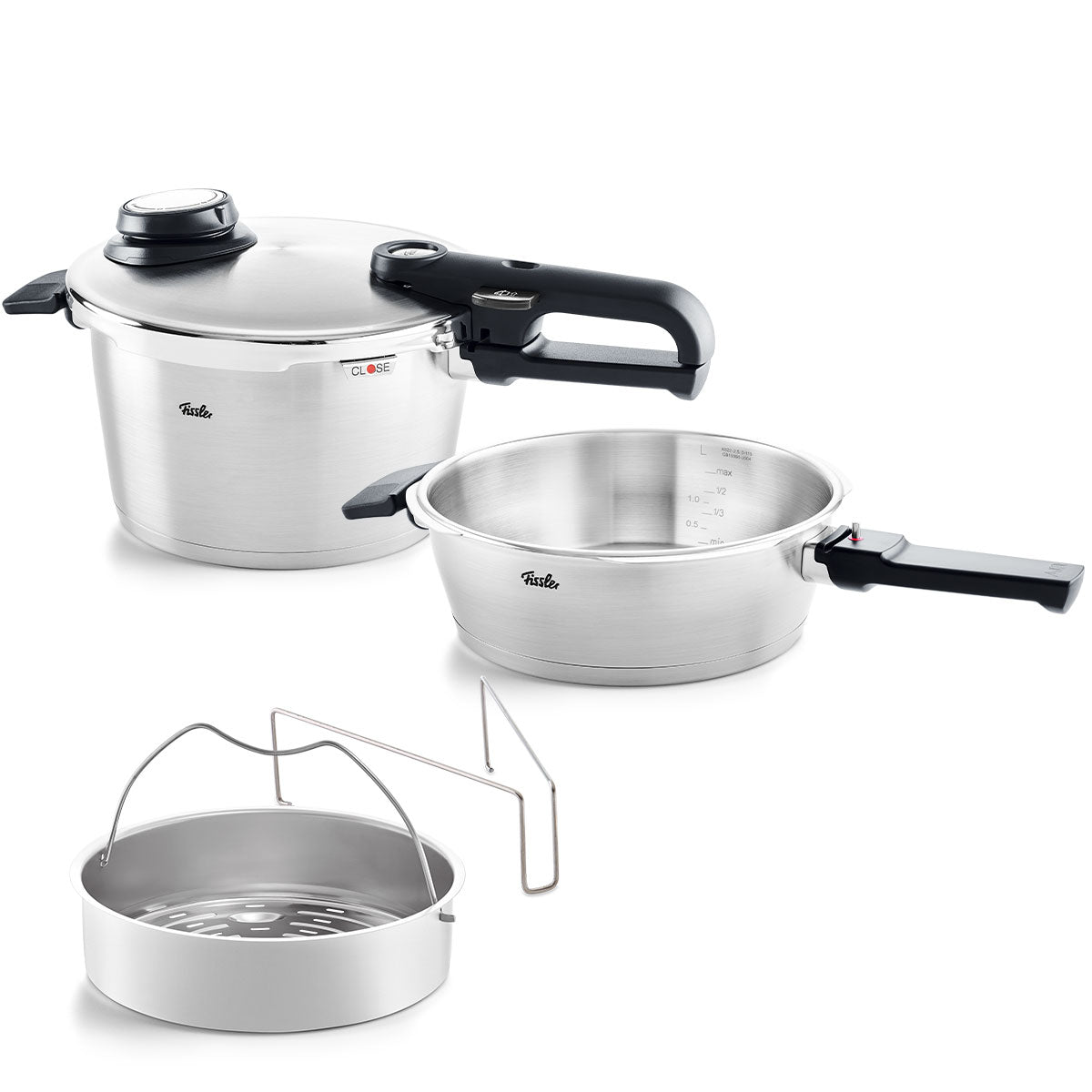 Vitavit® Premium Pressure Cooker and Pressure Skillet Set,
