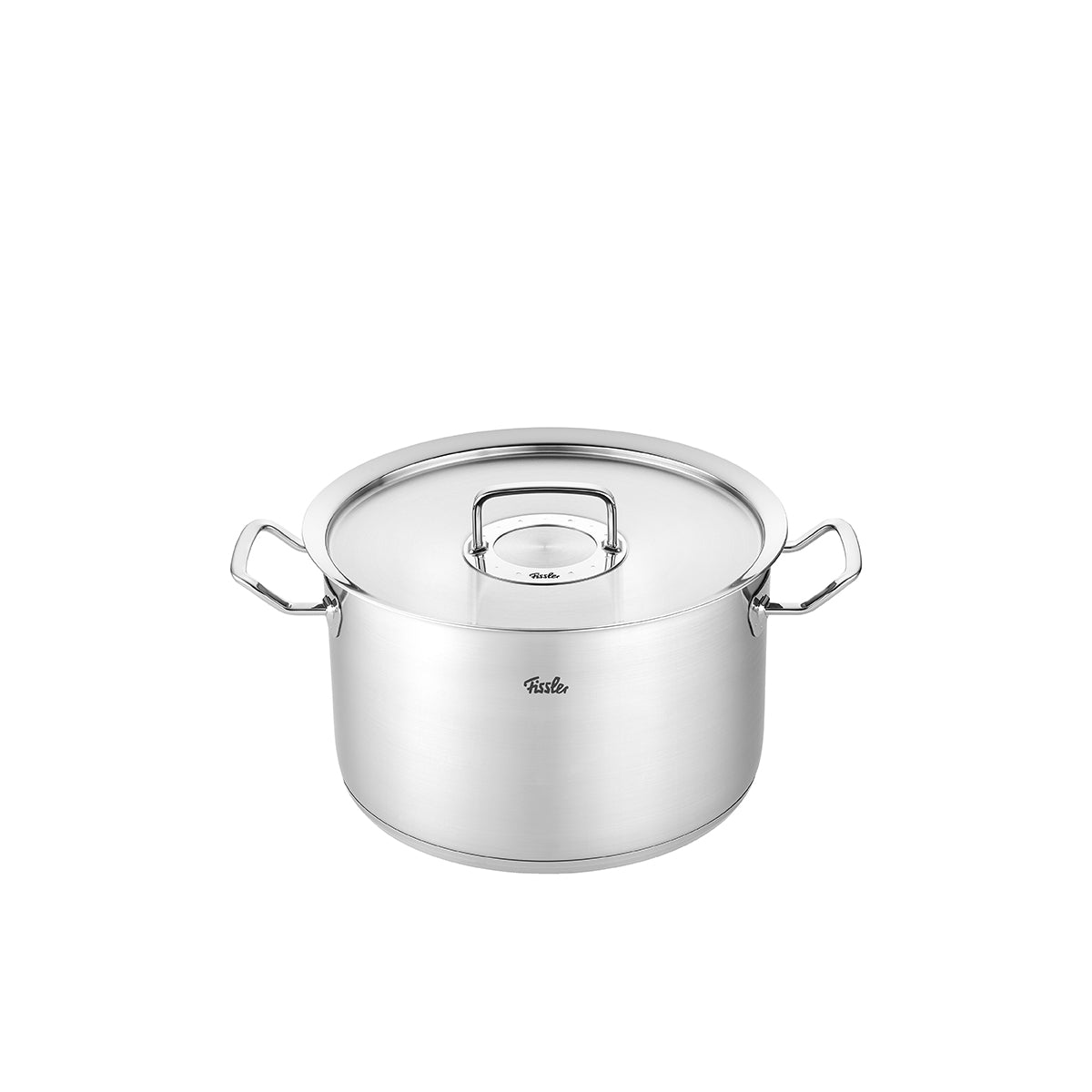 Original-Profi Collection Stainless Steel Stock Pot with Lid Fissler Capacity: 10.6 qt