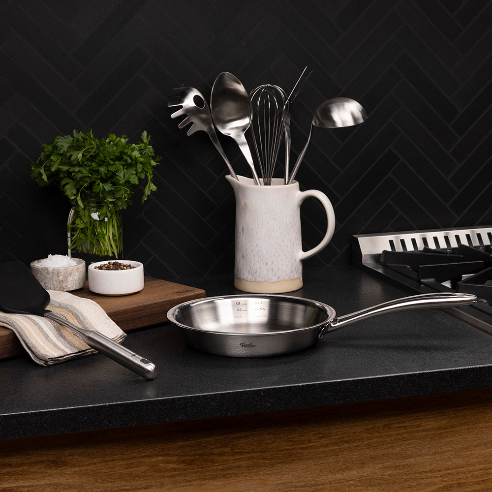 M5 Pro-Ply 5-Ply Stainless Steel Frying Pan | Oven & Dishwasher