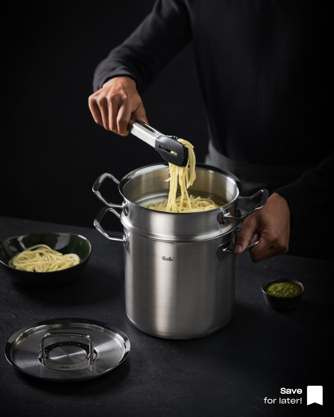 Original-Profi Collection® Stainless Steel Multipot with Steamer
