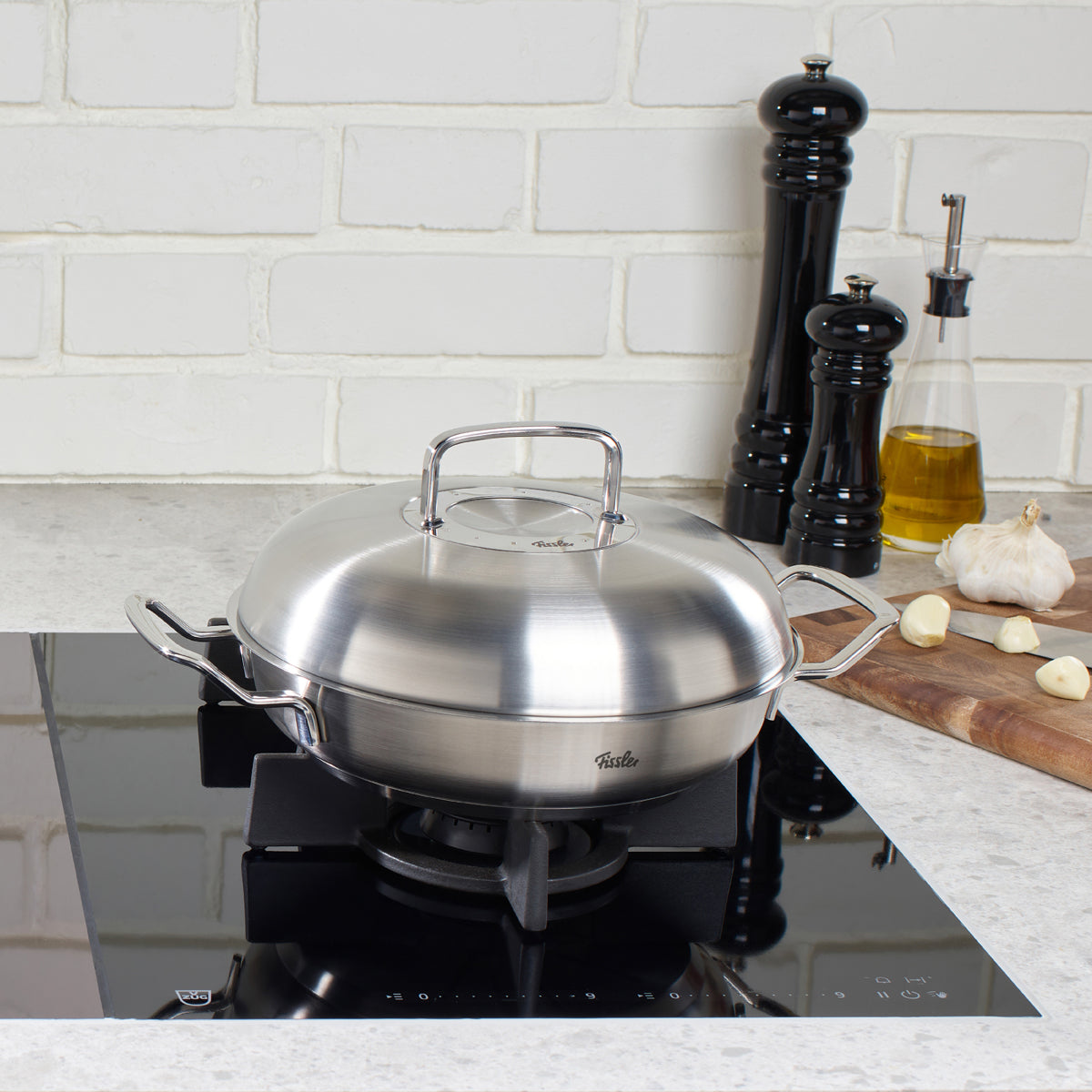 Original-Profi Collection® Stainless Steel Serving Pan with High
