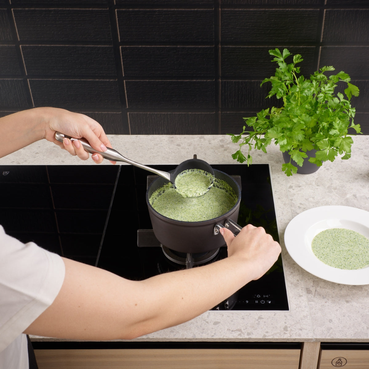 Fissler Essential® Silicone Soup Ladle | Fissler