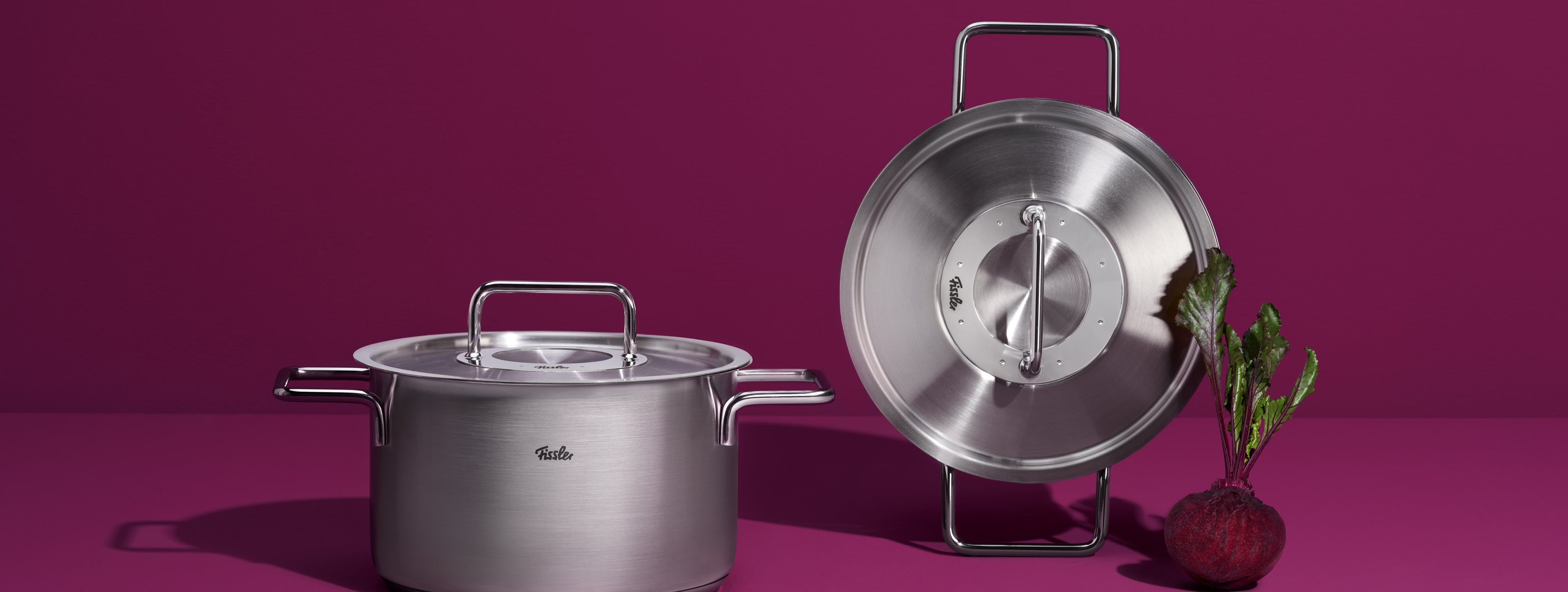 ラ*ー様 Fissler Pure Collection5点セット及び24cmフ Fissler Pure Collection5点セット及び24cmフライパン付 Pure