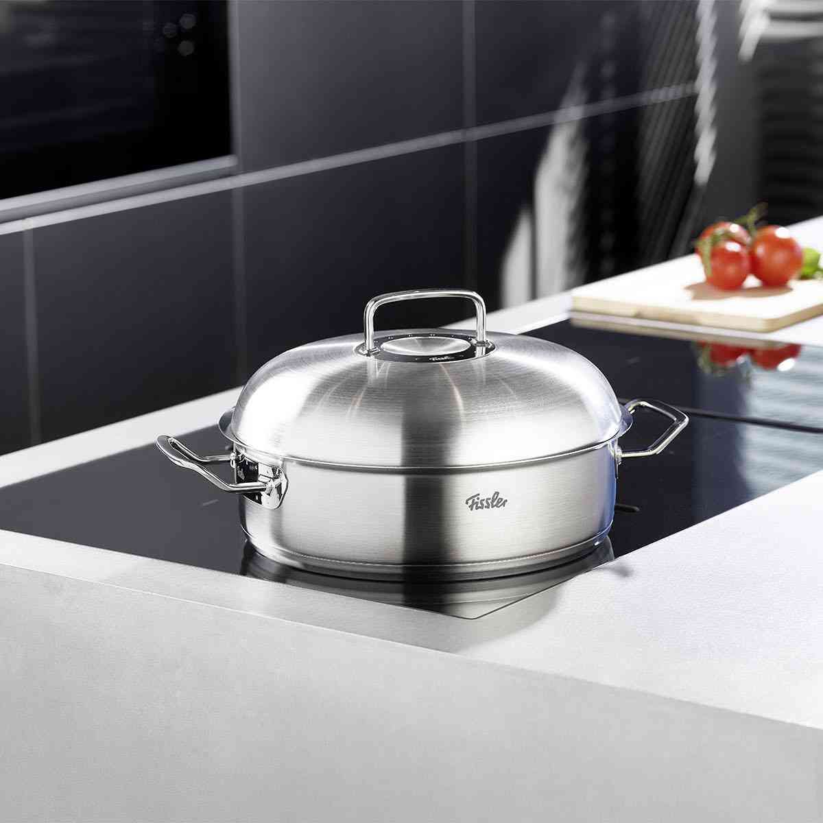 Original-Profi Collection® Stainless Steel Roaster with High Dome