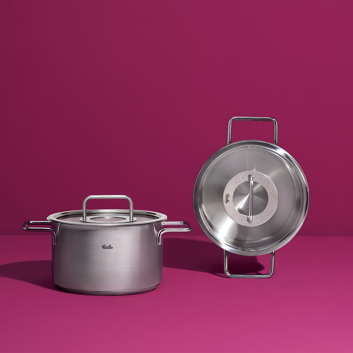 Pure Collection Stock Pot with Glass Lid - Thumbnail 5