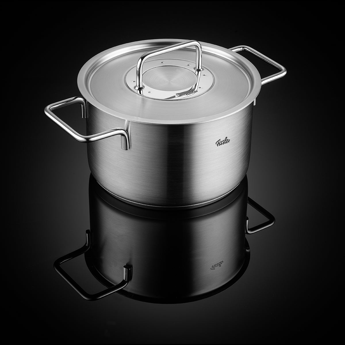 Fissler Pure Collection Stock Pot with Metal Lid | Fissler